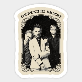 Depeche Mode Vintage Sticker